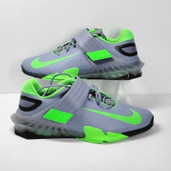 NIKE MEN\'S savaleos weightlifting shoes gray CV5708-401 Size 13 NEW main image 5